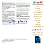 hsbc statement template, editable in  photoshop. psd fake template, pay by bitcoin, paypal or card