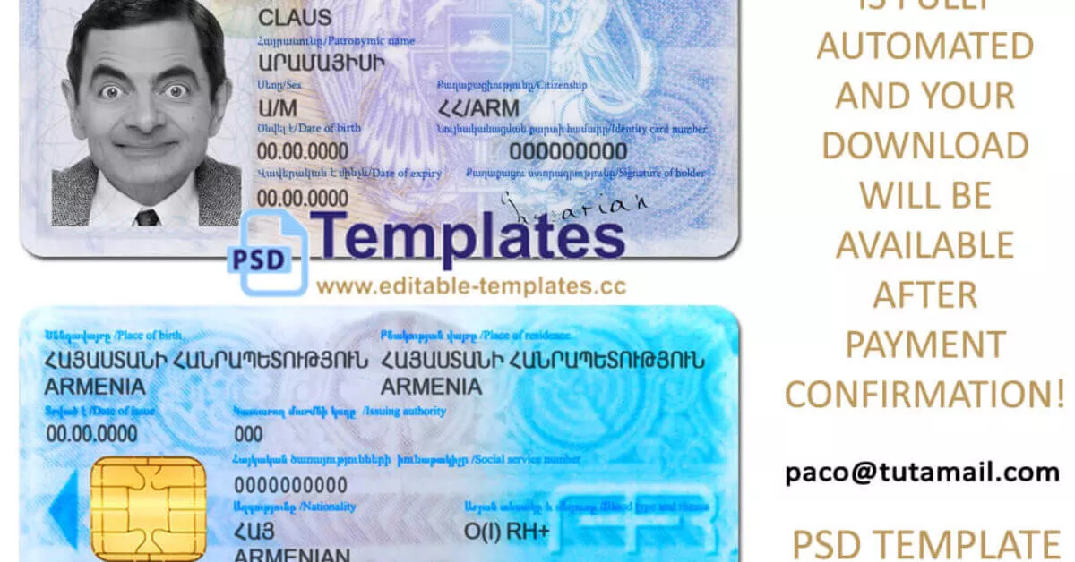 tax id number armenia